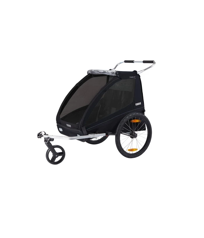 Cykelvagn Thule Coaster XT För 2 Barn Svart