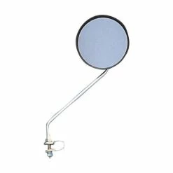 BACKSPEGEL CAVO SVART/SILVERSTAL 4"