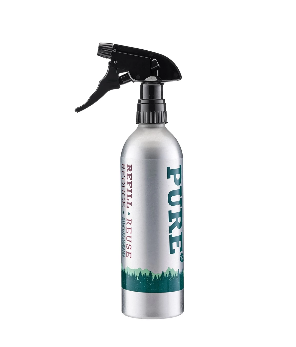 Pure Aluminium Refill Spray Flaska (tom)