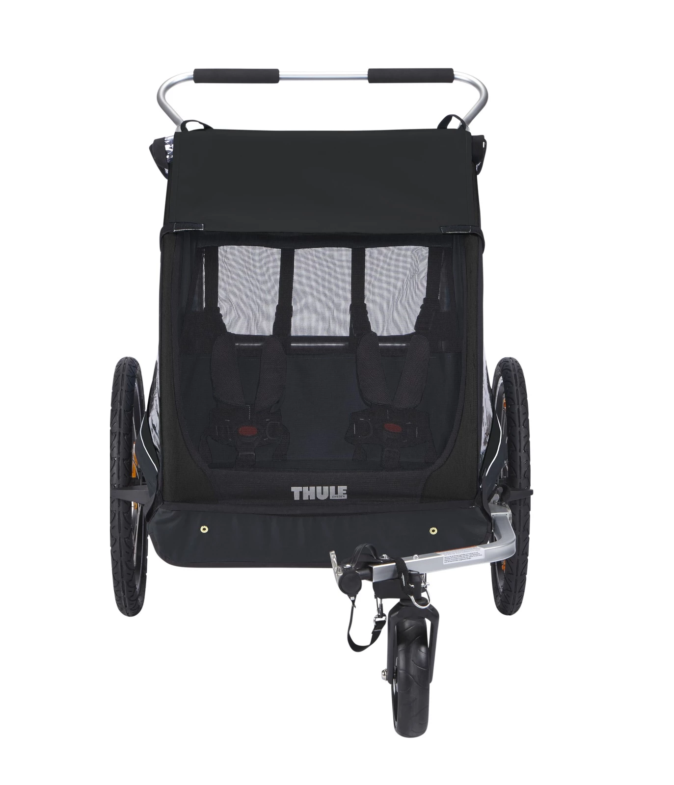 Cykelvagn Thule Coaster XT För 2 Barn Svart - Bild 2