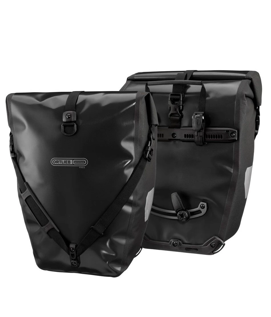Ortlieb Back-roller Free I Svart.