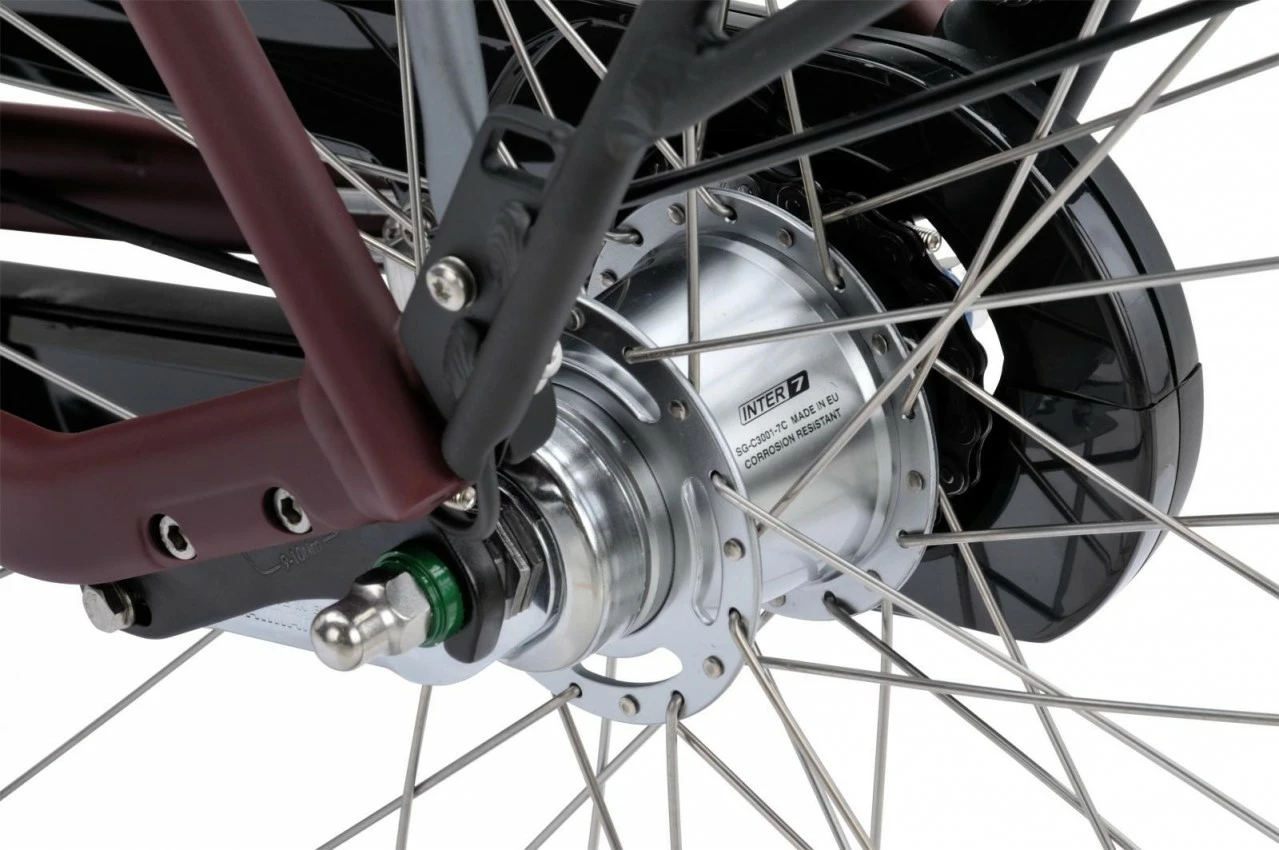 Batavus Torino EGO LX 2023 Burgundyröd - Bild 5