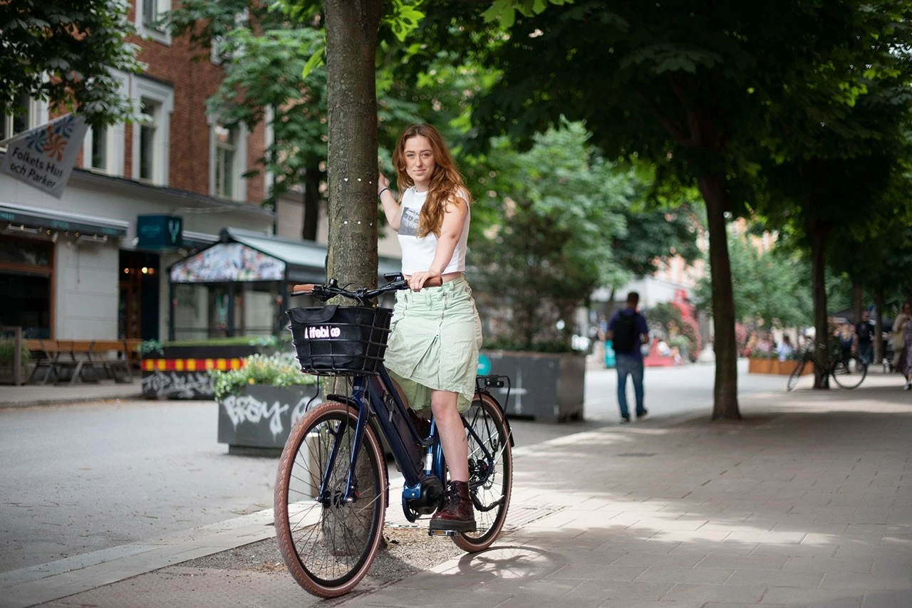 Lifebike C-MUTE Mittmotor UNI LUX G9 Blå - Bild 9