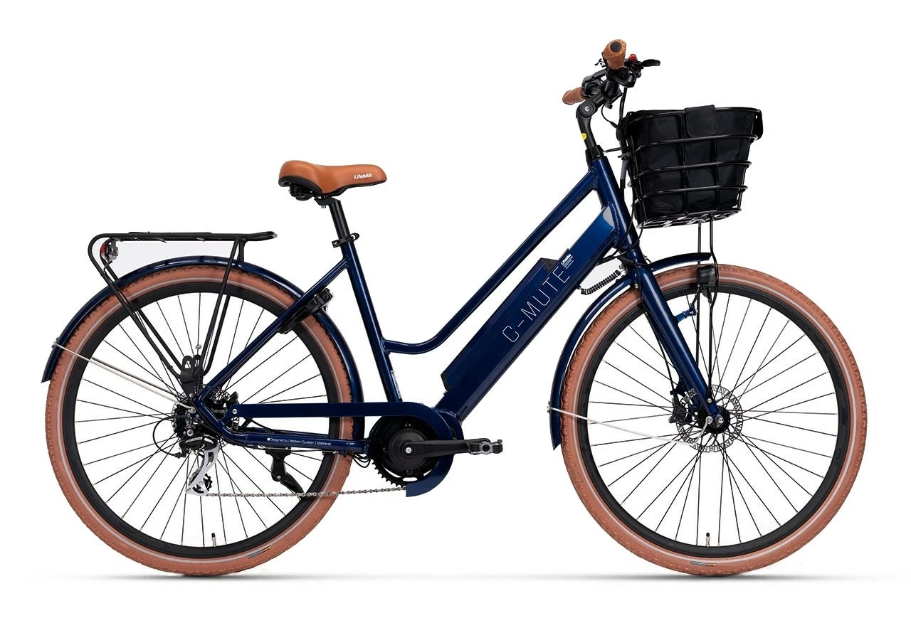 Lifebike C-MUTE Mittmotor UNI LUX G9 Blå