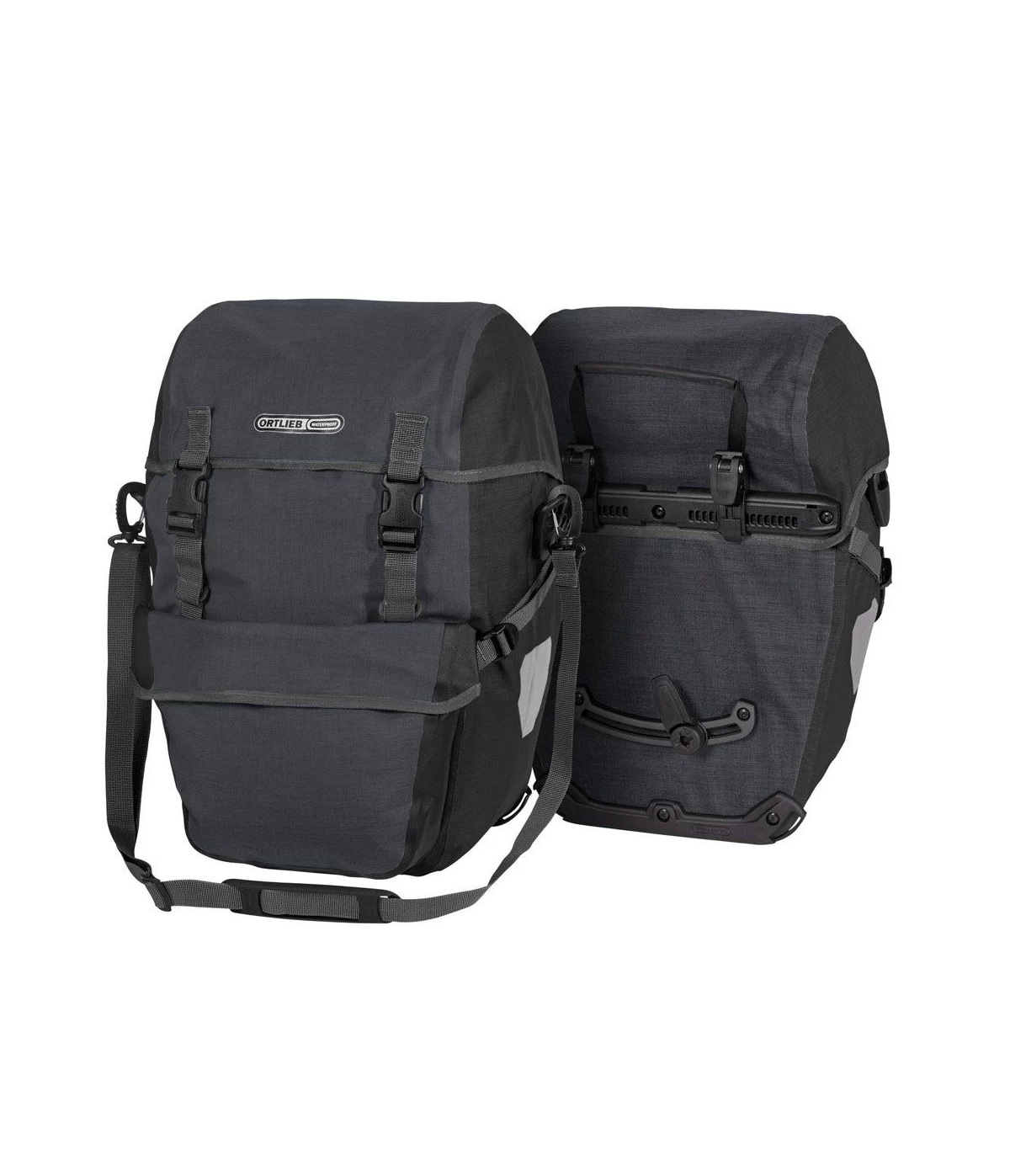 Ortlieb Bike-Packer Plus I Granit/svart