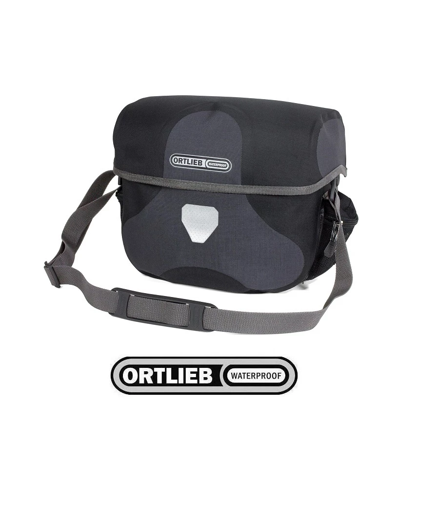 Ortlieb Ultimate Six Plus I Granit/svart 8,5 Liters Styrväska