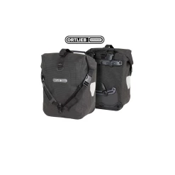 Ortlieb Front-roller I Svart Hi-vis (par)