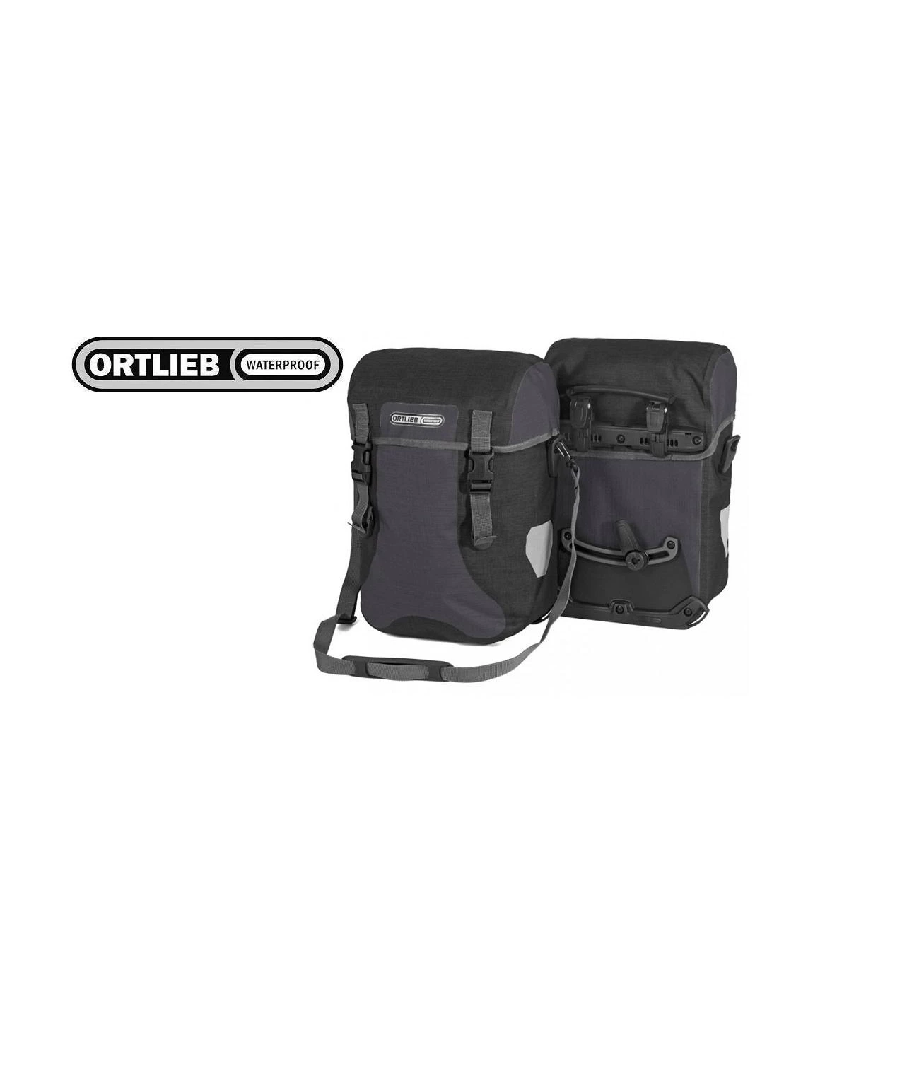 Ortlieb Sport-Packer Plus Granit/Svart