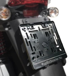 Skylthållare För MC. Passar Nummerplåt Från 2014-